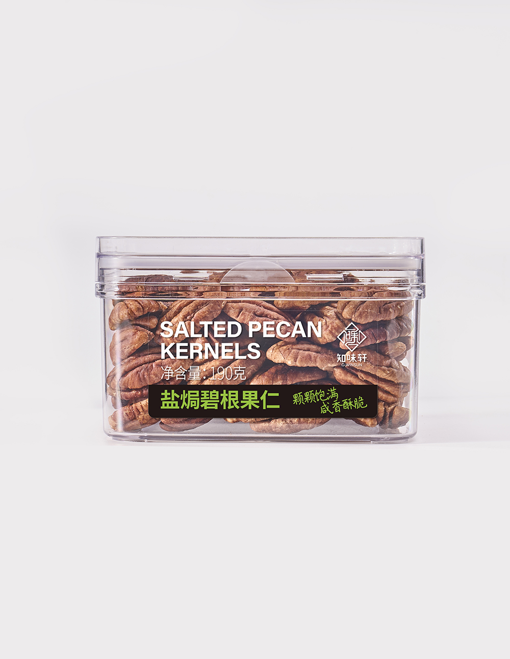盐焗碧根果仁190克