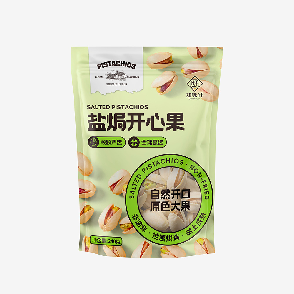 盐焗开心果240克